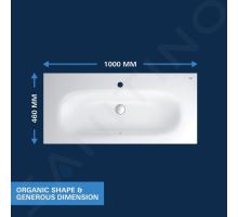 Grohe Essence Umyvadlo s přepadem 100x46 cm (6)