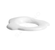 Laufen Florakids Ergonomické WC sedátko bez poklopu, bílá