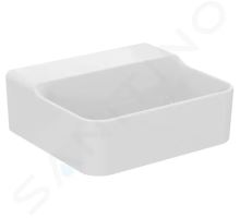 Ideal Standard Conca Ceram Umývátko na desku 40x35 cm, bez přepadu, bez otvoru pro baterii, bílá Ideal Standard Conca Ceram Umývátko na desku 40x35 cm, bez přepadu, bez otvoru pro baterii, bílá