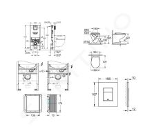 Grohe Rapid SLX Set předstěnové instalace (1)
