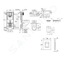 Grohe Rapid SL Set předstěnové instalace (1)