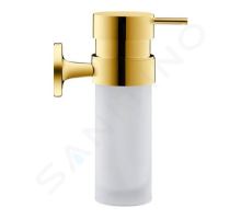 Duravit Starck T Dávkovač mýdla s držákem, matné sklo/zlatá