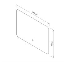 LOTOSAN Chita LED zrcadlo 120x70cm (2)