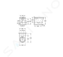 Grohe Euro Ceramic Závěsné WC (1)