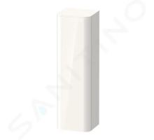 Duravit Happy D.2 Plus Vysoká skříňka 134x40x36 cm, panty vlevo, bílá vysoký lesk Duravit Happy D.2 Plus Vysoká skříňka 134x40x36 cm, panty vlevo, bílá vysoký lesk