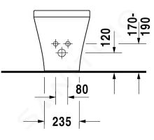 Duravit DuraStyle Stojící bidet (3)