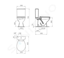 Ideal Standard Alpha Splachovací nádržka (1)