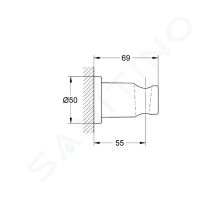 Grohe Rainshower Nástěnný držák sprchy (1)