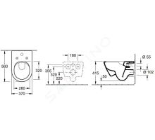 Villeroy & Boch Subway 2.0 Závěsné WC (1)