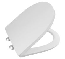 LEON WC sedátko, Slim, Soft Close, duroplast, bílá