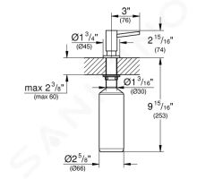Grohe Cosmopolitan Dávkovač saponátu (1)