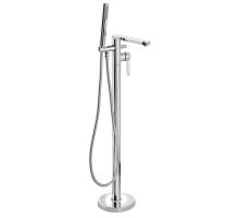 SEMA vanová baterie s připojením do podlahy, výška 860 mm, chrom