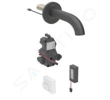 Geberit Piave Elektronická umyvadlová baterie pod omítku, bateriové napájení, easy to clean, matná černá Geberit Piave Elektronická umyvadlová baterie pod omítku, bateriové napájení, easy to clean, matná černá