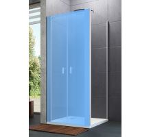 Hüppe Design pure 4-úhelník boční stěna pro lítací dveře