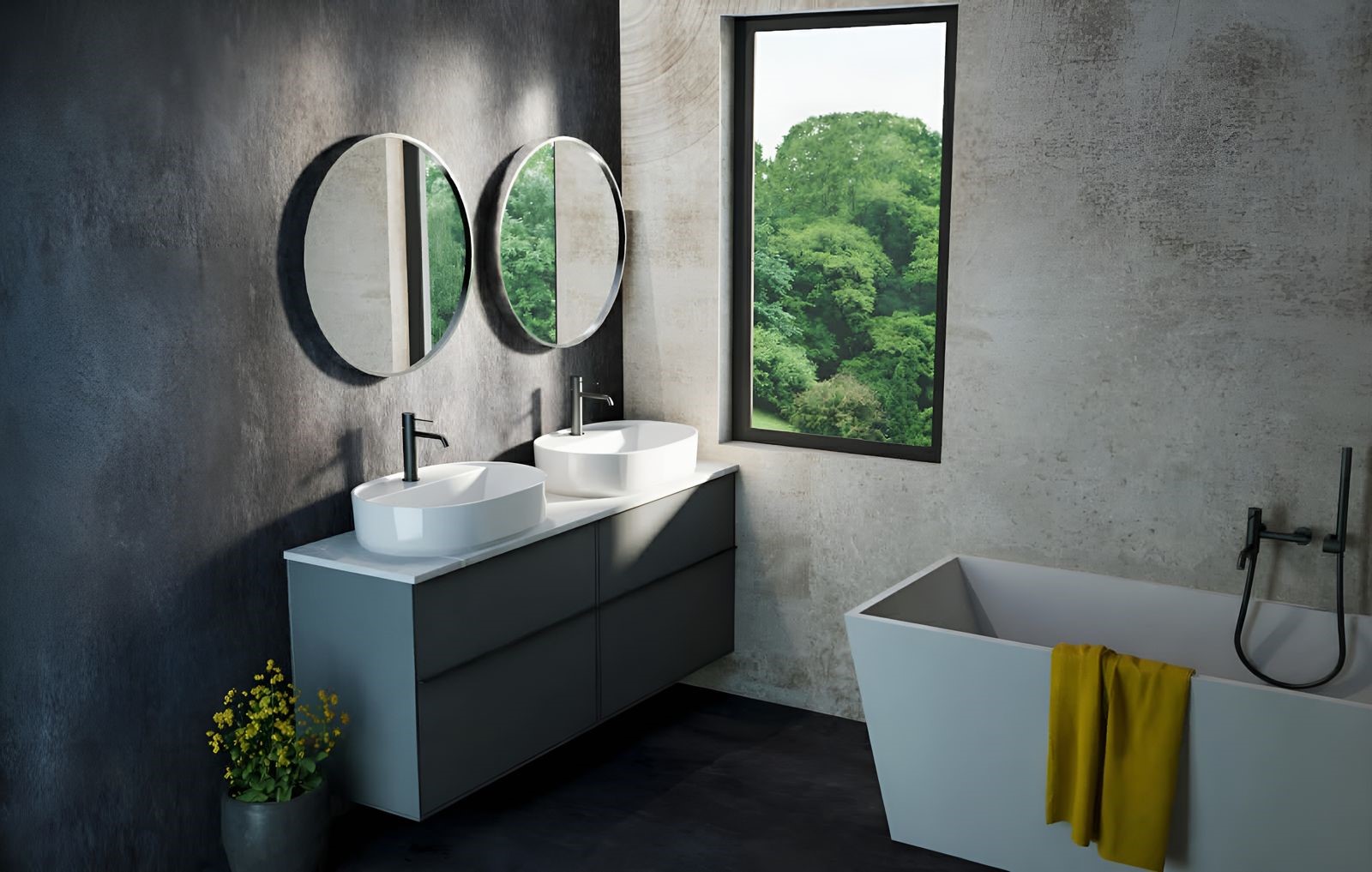 Koupelna Concrete Pulse Koupelna Concrete Pulse