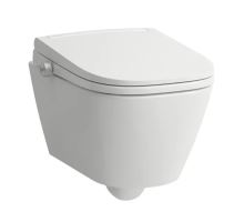 Laufen Cleanet Meda Elektronický bidet s keramikou, závěsný, Rimless, SoftClose, bílá