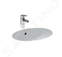 Laufen Birova Vestavné umyvadlo 53x41 cm, s přepadem, bílá Laufen Birova Vestavné umyvadlo 53x41 cm, s přepadem, bílá