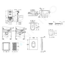 Grohe Rapid SLX Set předstěnové instalace (1)