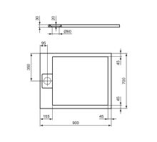 Ideal Standard Ultra Flat S Sprchová vanička (14)