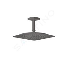 Axor Citterio C Hlavová sprcha 27x27 cm, EcoSmart, kartáčovaný černý chrom