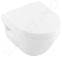 Villeroy & Boch Architectura Závěsné WC Compact se sedátkem SoftClosing, DirectFlush, alpská bílá Villeroy & Boch Architectura Závěsné WC Compact se sedátkem SoftClosing, DirectFlush, alpská bílá