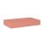 LOTOSAN Lotostone deska pod umyvadlo 80cm, coral matná