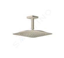 Axor Citterio C Hlavová sprcha 27x27 cm, EcoSmart, kartáčovaný nikl
