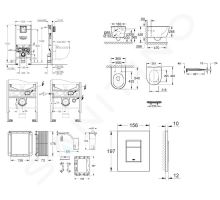 Grohe Rapid SLX Set předstěnové instalace (1)