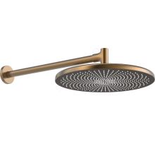 Hansa Aurelia Hlavová sprcha, průměr 30 cm, broušený bronz Hansa Aurelia Hlavová sprcha, průměr 30 cm, broušený bronz