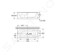 Grohe Essence Vana 180x80 cm (1)