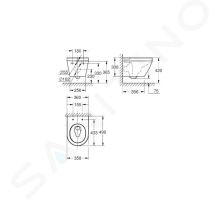 Grohe Euro Ceramic Závěsné WC (1)