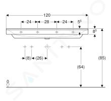 Geberit Xeno 2 Umyvadlo (2)