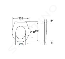 Grohe Bau Ceramic WC sedátko se sklápěním SoftClose (1)