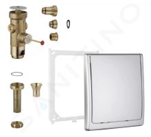 Grohe Tlačné ventily Tlakový splachovač pod omítku, chrom
