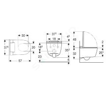 Geberit AquaClean Elektronický bidet Sela s keramikou (1)
