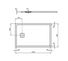 Ideal Standard Ultra Flat Evo Sprchová vanička (20)