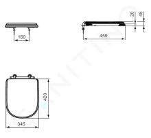 Ideal Standard Calla WC sedátko (1)