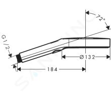 Hansgrohe Rainfinity Sprchová hlavice 130 (1)