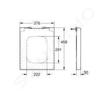 Grohe Cube Ceramic WC sedátko se sklápěním SoftClose (1)