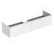 Geberit Xeno 2 Skříňka pod umyvadlo Varicor 140 cm s LED svítidlem