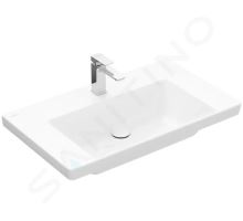 Villeroy & Boch Subway 3.0 Umyvadlo 80x47 cm, bez přepadu, otvor pro baterii, alpská bílá Villeroy & Boch Subway 3.0 Umyvadlo 80x47 cm, bez přepadu, otvor pro baterii, alpská bílá