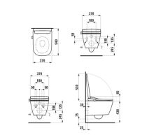Laufen Cleanet Meda Elektronický bidet s keramikou (1)