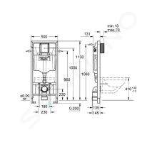 Grohe Rapid SL Předstěnová instalace pro závěsné WC (1)