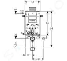 Geberit Kombifix Předstěnová instalace pro závěsné WC (1)