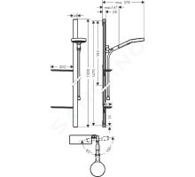 Hansgrohe Rainfinity Sada sprchové hlavice 130 (1)