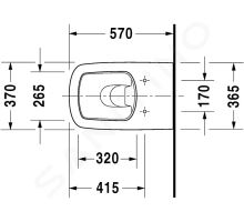 Duravit DuraStyle Stojící WC (1)