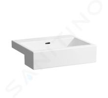Laufen Living Umyvadlo zápustné 55x46 cm, bez otvoru pro baterii, bílá Laufen Living Umyvadlo zápustné 55x46 cm, bez otvoru pro baterii, bílá