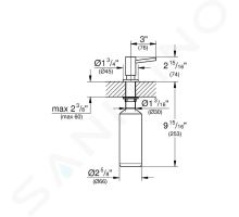 Grohe Cosmopolitan Dávkovač saponátu (1)